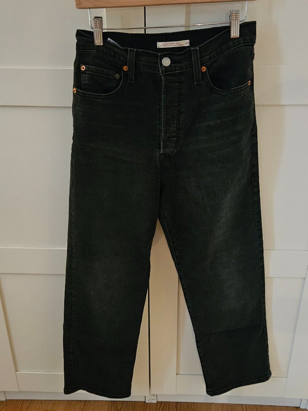 Levi's Ribcage Ankle charcoal